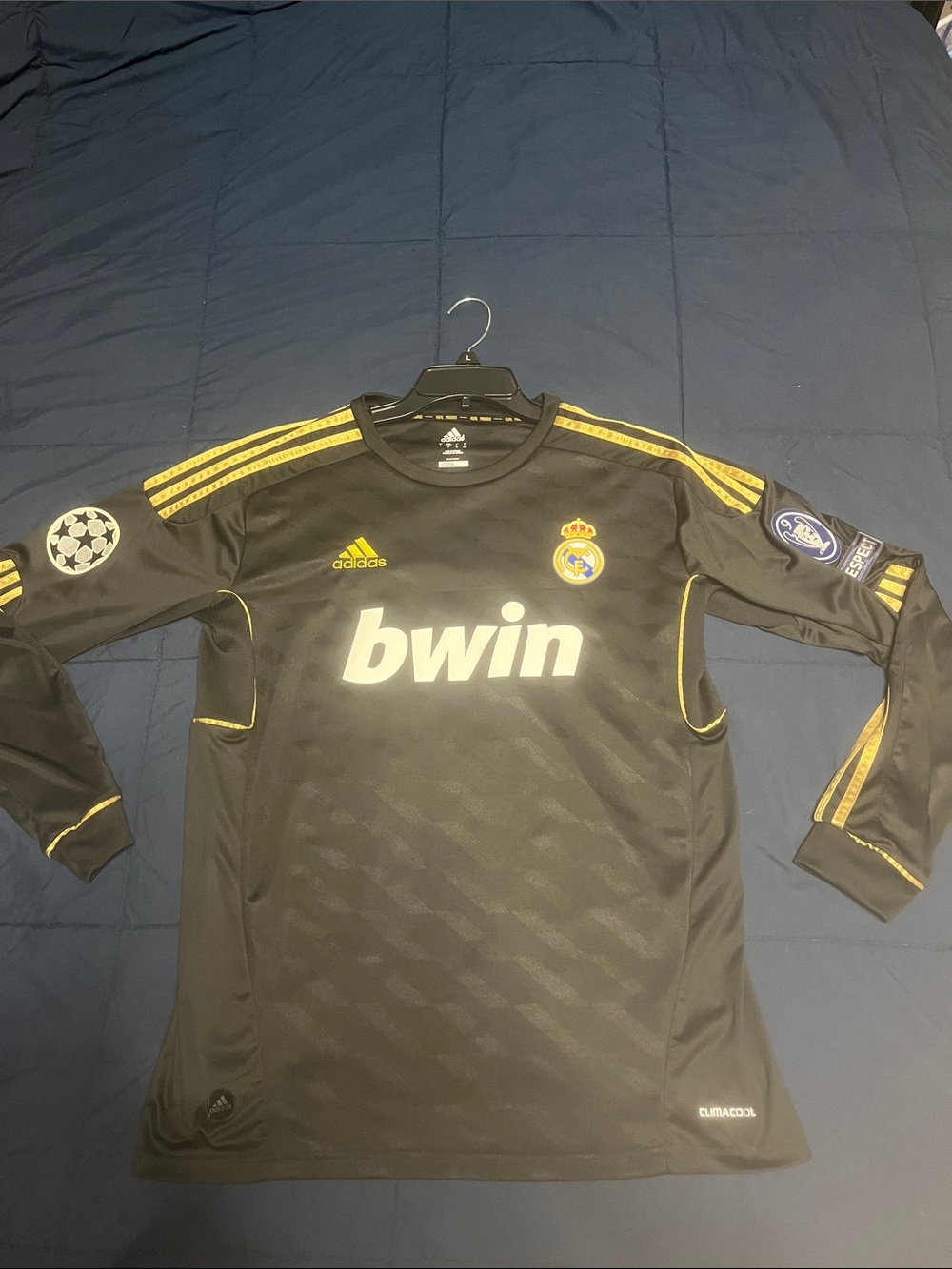Adidas Ronaldo Real Madrid Long-Sleeve Jersey